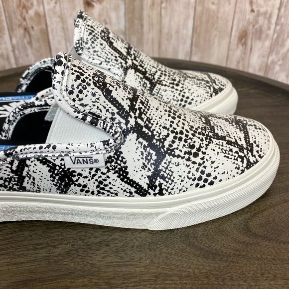 Vans Mule Sf Snake Marshmallow Slip on Sneakers Size 6 Women - Picture 10 of 12